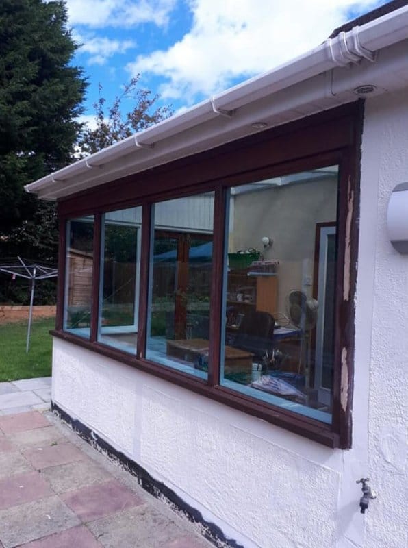 Conservatory glazing repair
