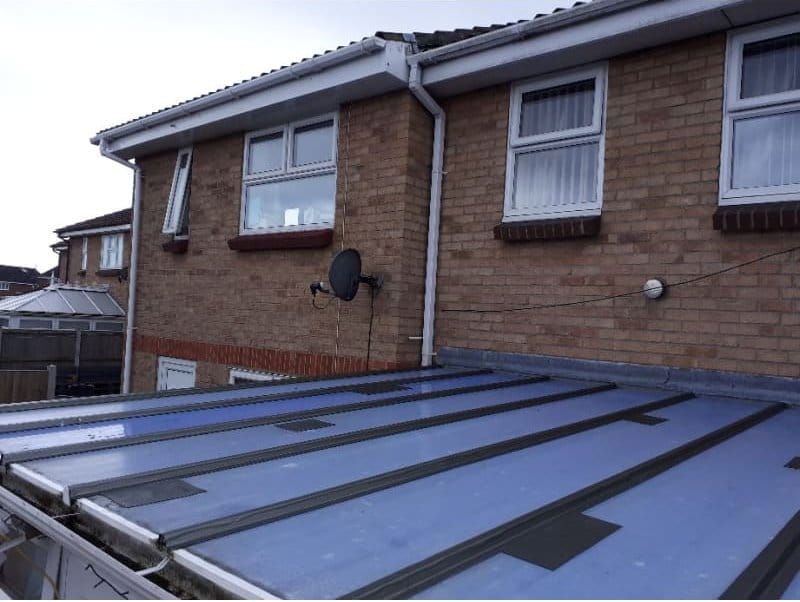 Flat roof and window repair work from the A&E Window Doctor gallery