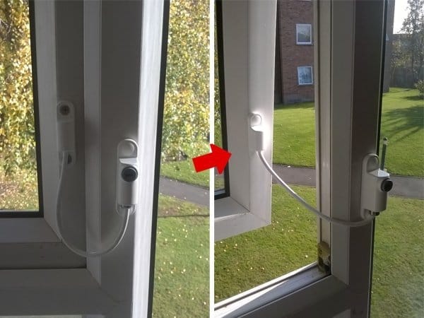 uPVC door handle and lock repair from the A&E Window Doctor gallery