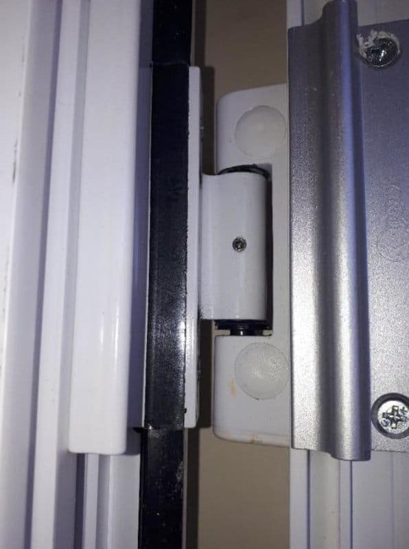 uPVC door hinge adjustment from the A&E Window Doctor gallery
