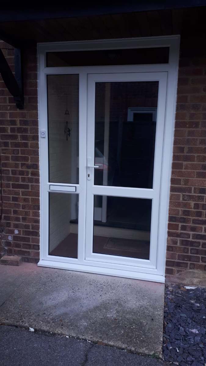 White French doors fitted in Essex